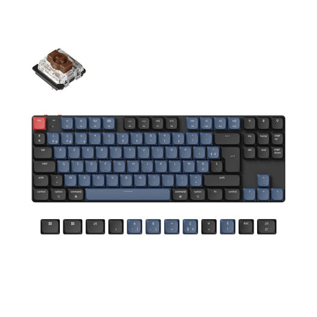 Keychron K1 Pro QMK/VIA Wireless Custom Mechanical Keyboard ISO-Layout-Sammlung