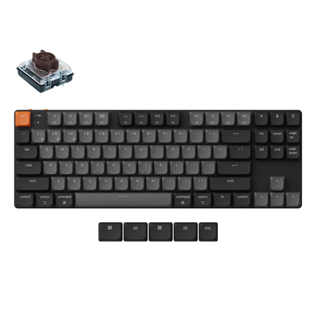 Keychron K1 QMK Wireless Mechanical Keyboard (Version 6) (US Layout)