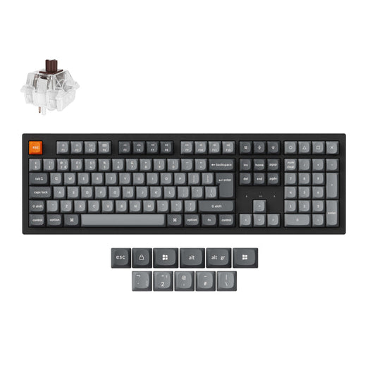 Keychron K10 Max QMK/VIA Wireless Mechanical Keyboard ISO Layout Collection