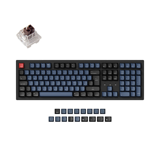 Keychron K10 Pro QMK/VIA Wireless Mechanical Keyboard ISO Layout Collection