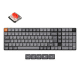 Keychron K17 Max QMK Drahtlose Anpassbare Mechanische Tastatur ISO Layout Sammlung