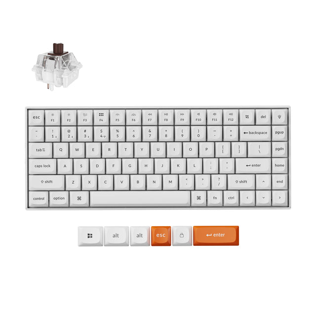 Keychron K2 Max QMK Wireless Mechanical Keyboard (US ANSI Layout)