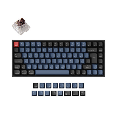 Keychron K2 Pro QMK/VIA Kabellose Mechanische Tastatur ISO-Layout-Kollektion