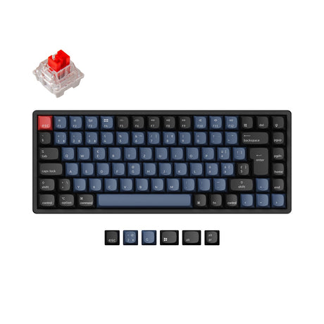 Keychron K2 Pro QMK/VIA Kabellose Mechanische Tastatur ISO-Layout-Kollektion