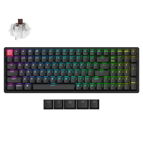 Keychron K4 QMK Wireless Mechanical Keyboard (Version 3)(US ANSI Layout)