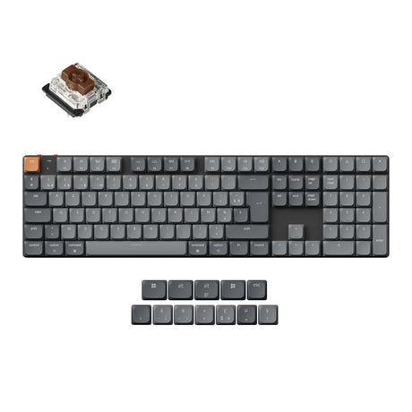 Keychron K5 Max QMK Wireless Custom Mechanical Keyboard ISO-Layout-Sammlung