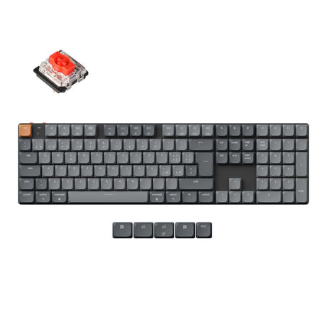 Keychron K5 Max QMK Wireless Custom Mechanical Keyboard ISO-Layout-Sammlung