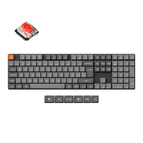 Keychron K5 Max QMK Wireless Custom Mechanical Keyboard ISO-Layout-Sammlung