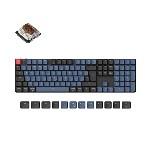 Keychron K5 Pro QMK/VIA Wireless Custom Mechanical Keyboard ISO Layout Collection