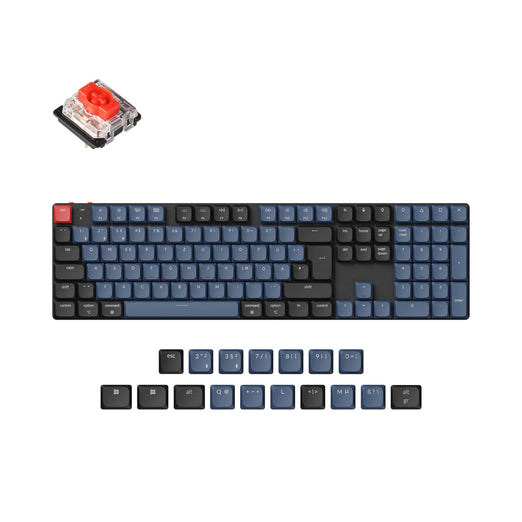 Keychron K5 Pro QMK/VIA Wireless Custom Mechanical Keyboard ISO Layout Collection