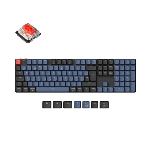 Keychron K5 Pro QMK/VIA Wireless Custom Mechanical Keyboard ISO Layout Collection