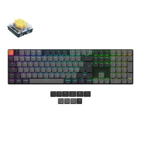 Keychron K5 QMK Wireless Mechanical Keyboard ISO Layout - Version 2