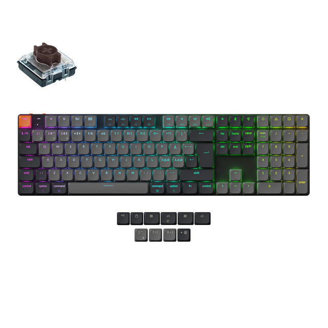 Keychron K5 QMK Wireless Mechanical Keyboard ISO Layout - Version 2