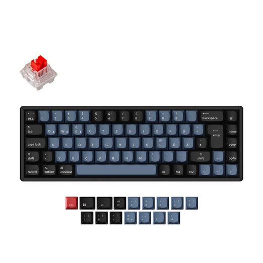 Keychron K6 Pro QMK/VIA Wireless Mechanical Keyboard ISO Layout Collection