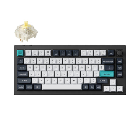 Keychron Q1 Max QMK/VIA Wireless Custom Mechanical Keyboard(US ANSI Layout)