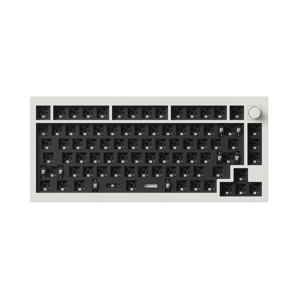 Keychron Q1 Max QMK/VIA Drahtlose benutzerdefinierte mechanische Tastatur (US ANSI Layout)