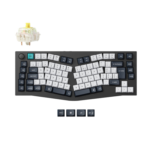 Keychron Q10 Max (Alice Layout) QMK Custom Mechanical Keyboard ISO Layout Collection