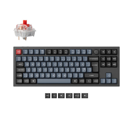 Keychron Q3 Pro QMK Anpassbare Mechanische Tastatur ISO Layout Kollektion