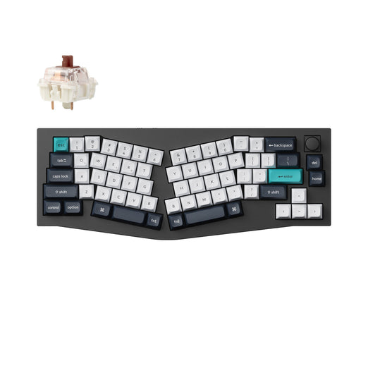 Keychron Q8 Max (Alice Layout) QMK/VIA Wireless Custom Mechanical Keyboard (US ANSI Layout)