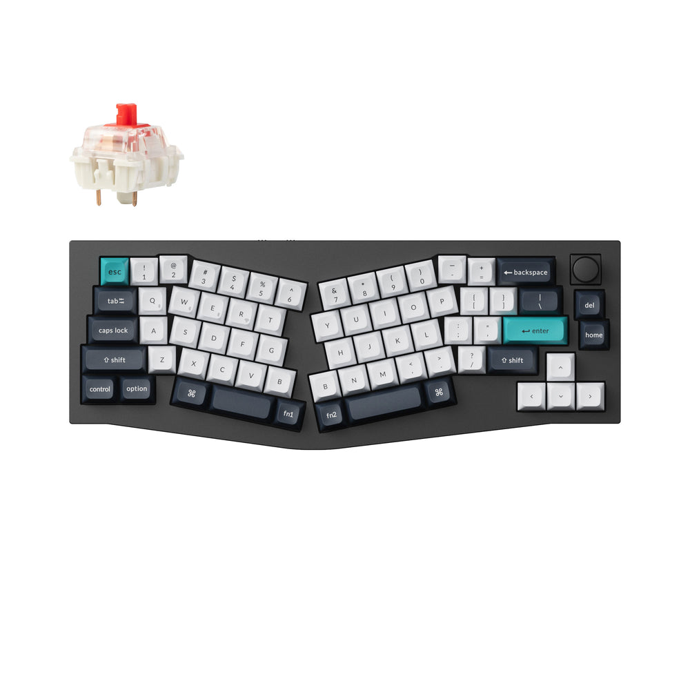 Keychron Q8 Max (Alice Layout) QMK/VIA Wireless Custom Mechanical Keyboard (US ANSI Layout)