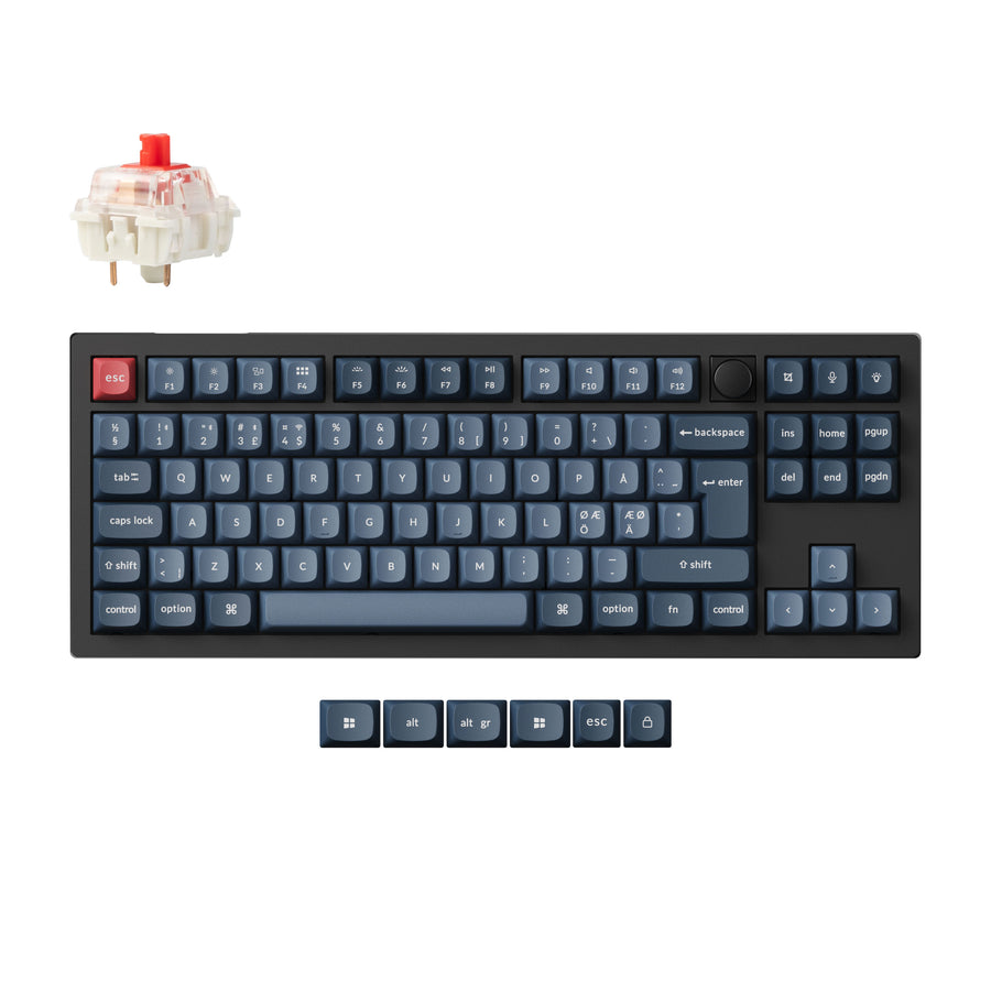 Keychron V3 Max QMK Wireless Custom Mechanical Keyboard ISO-Layout-Sammlung