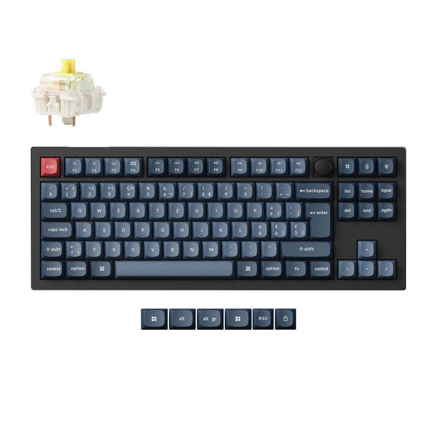 Keychron V3 Max QMK Wireless Custom Mechanical Keyboard ISO-Layout-Sammlung