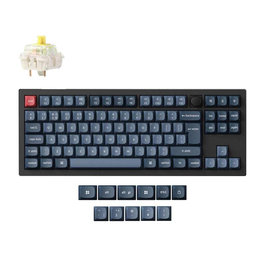 Keychron V3 Max QMK Wireless Custom Mechanical Keyboard ISO-Layout-Sammlung