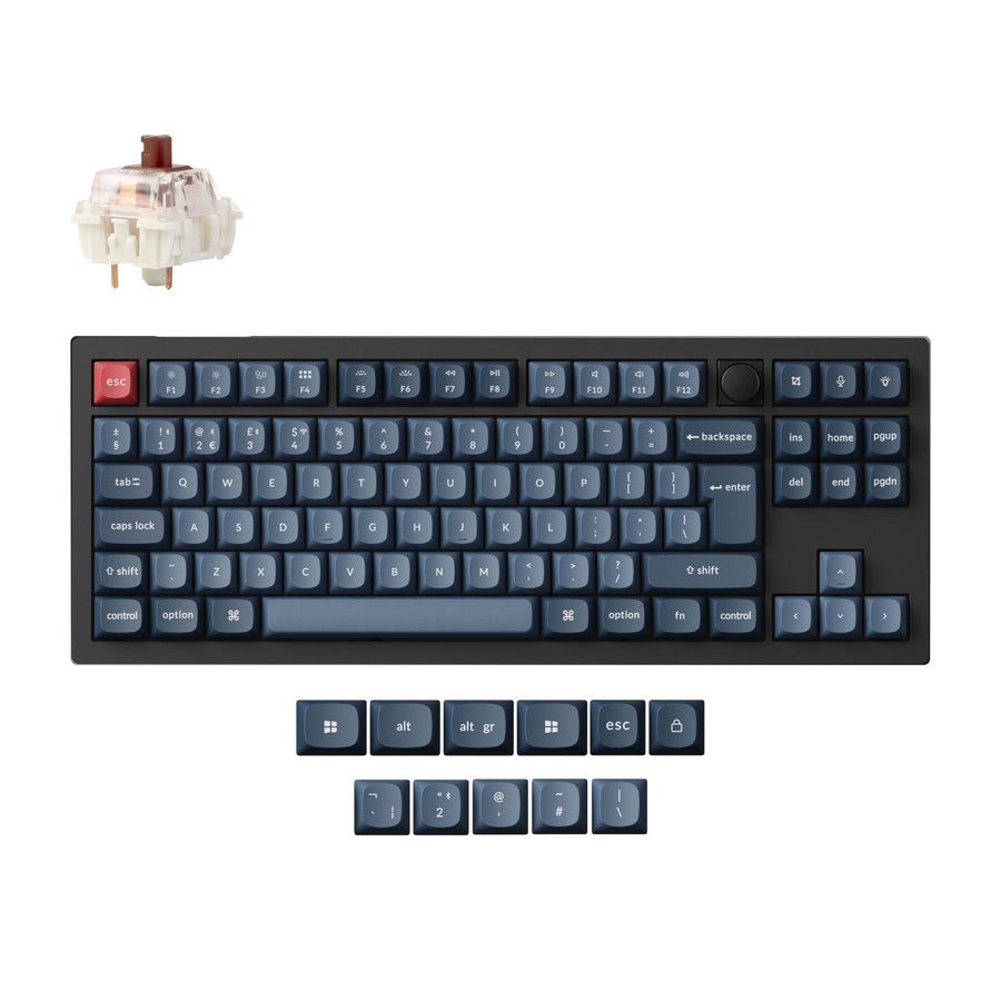 Keychron V3 Max QMK Wireless Custom Mechanical Keyboard ISO-Layout-Sammlung