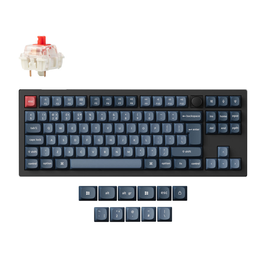 Keychron V3 Max QMK Wireless Custom Mechanical Keyboard ISO-Layout-Sammlung