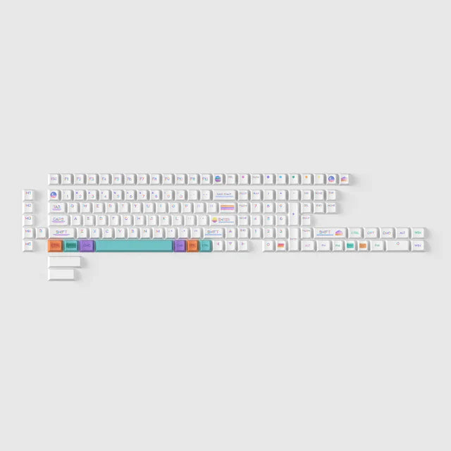 Pixel Sunset - Cherry Profil Dye-Sub PBT Volltastensatz