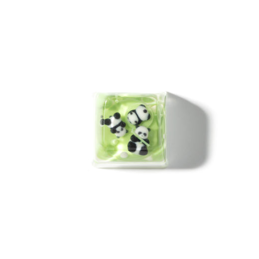 Drei Pandas Harz Artisan Keycap