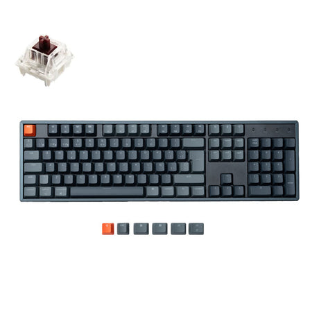 Keychron K10 Wireless Mechanische Tastatur (ES-ISO-Layout)