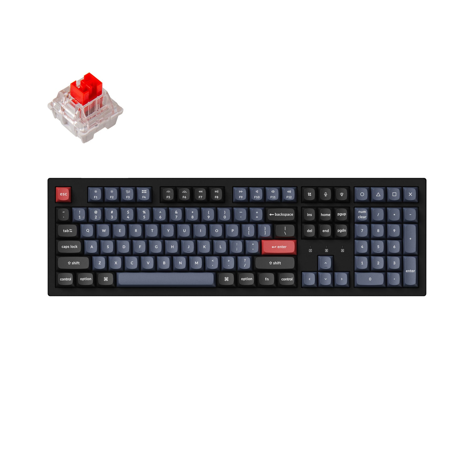 Keychron K10 Pro QMK/VIA Wireless Mechanical Keyboard (US ANSI Layout)