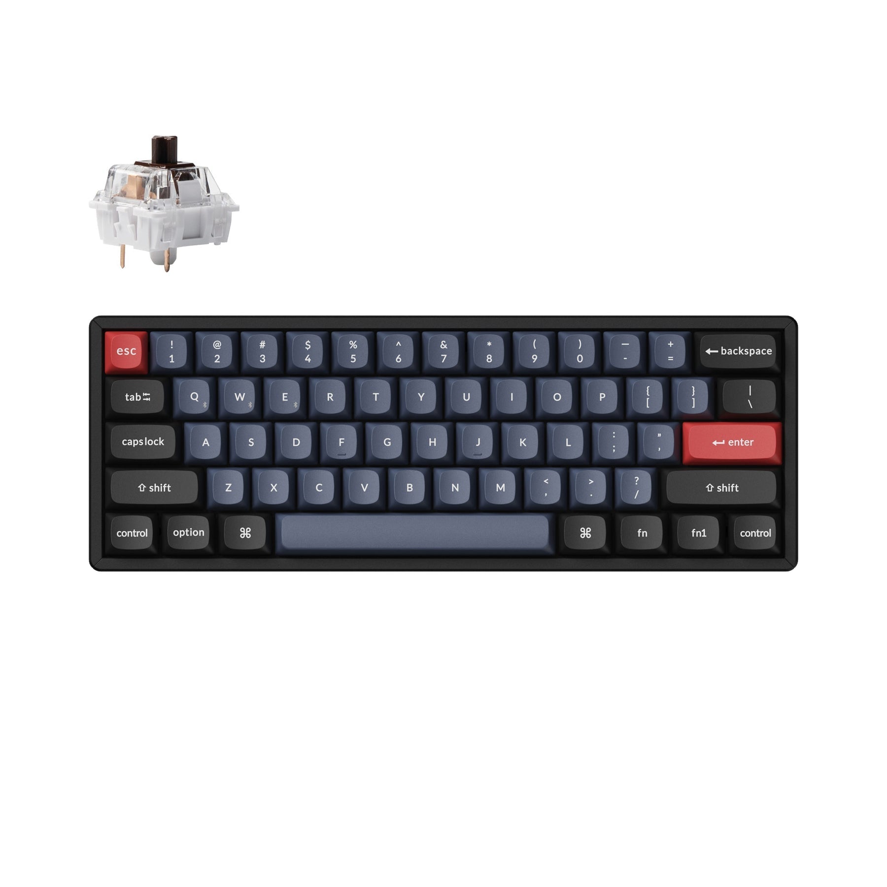 Keychron K12 Pro QMK/VIA Wireless Mechanical Keyboard