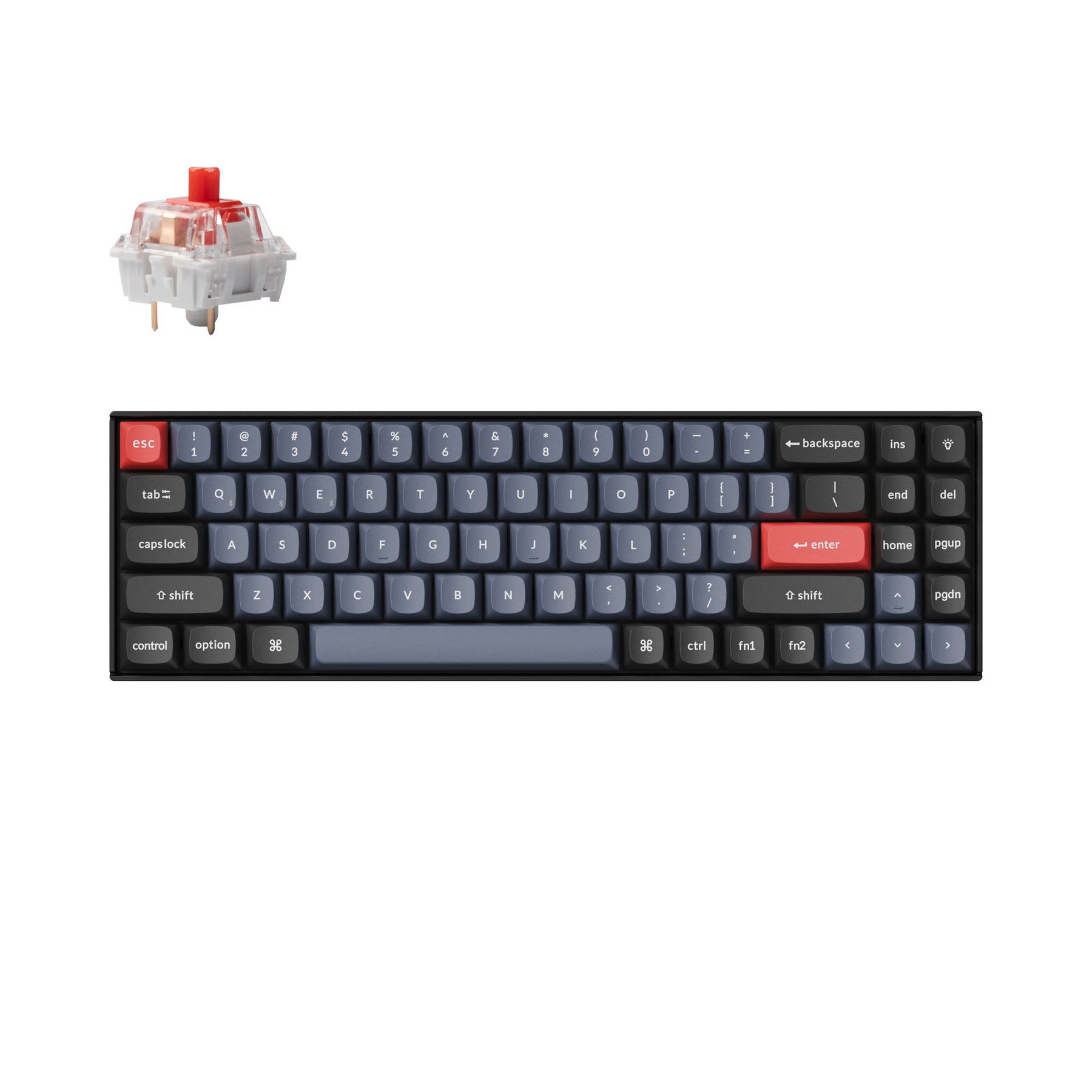 Keychron K14 Pro QMK/VIA Wireless Mechanical Keyboard (US Layout)