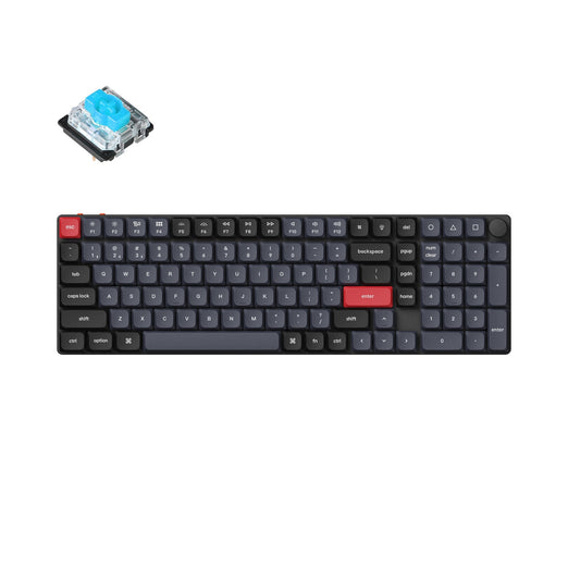 Keychron K17 Pro QMK/VIA Wireless Custom Mechanical Keyboard (US Layout)