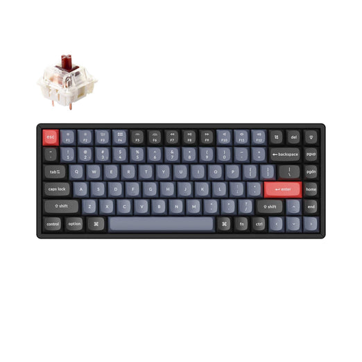 Keychron K2 Pro QMK/VIA Wireless Mechanical Keyboard (US ANSI Layout)