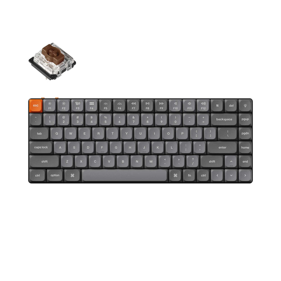 Keychron K3 Max QMK/VIA Kabellose, individuell anpassbare mechanische Tastatur (US-Layout)