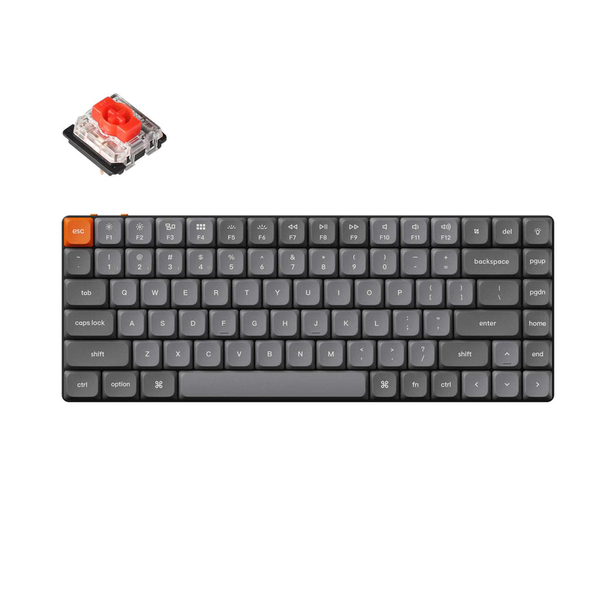 Keychron K3 Max QMK/VIA Kabellose, individuell anpassbare mechanische Tastatur (US-Layout)