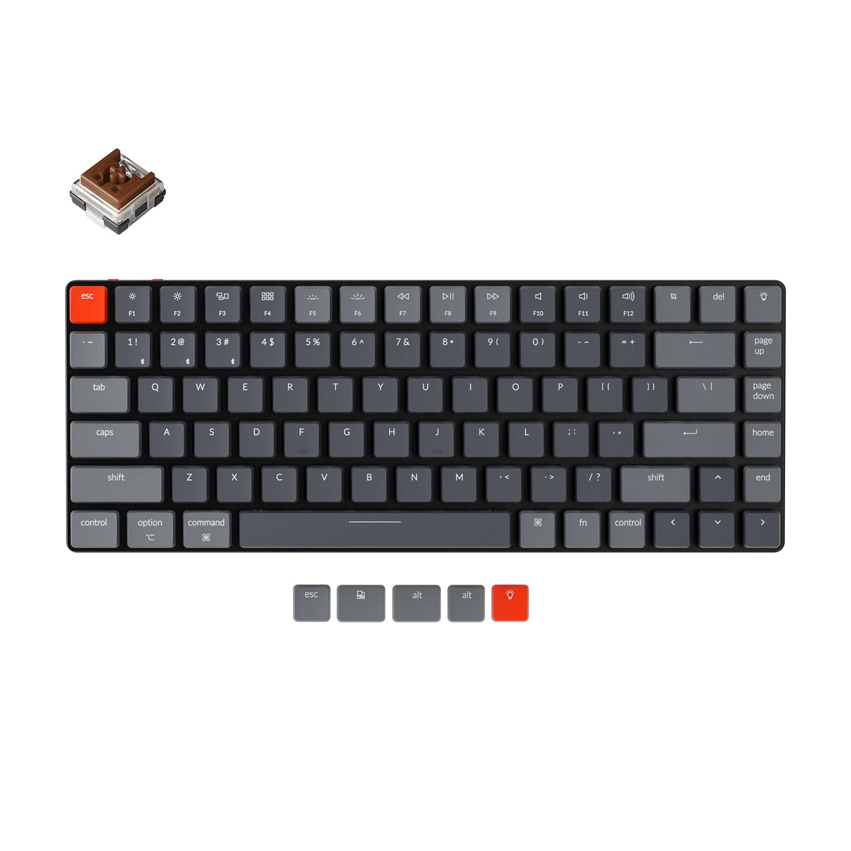 Keychron K3 ultraflache kabellose mechanische Tastatur (Version 2)