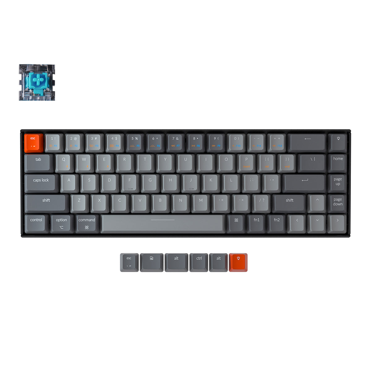 Keychron K6 Kabellose Mechanische Tastatur