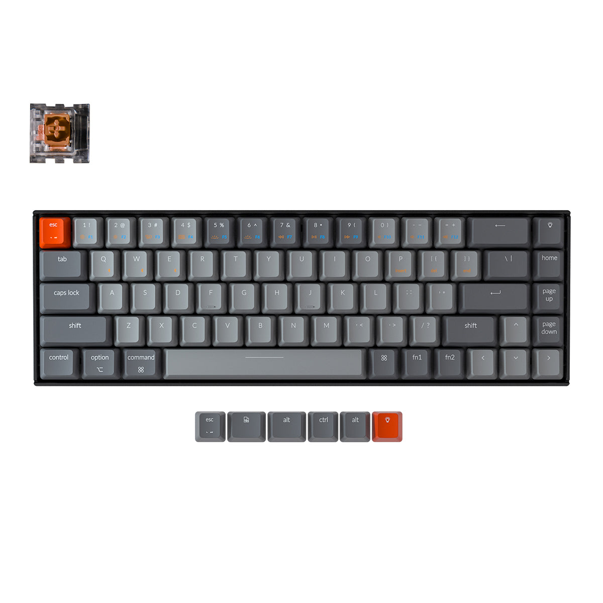 Keychron K6 Kabellose Mechanische Tastatur