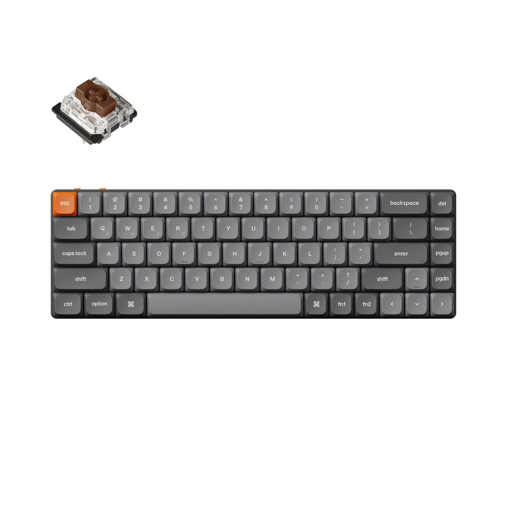 Keychron K7 Max QMK/VIA Kabellose Custom Mechanische Tastatur (US ANSI Tastaturlayout)