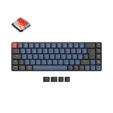 Keychron K7 Pro QMK/VIA kabellose, individuell anpassbare mechanische Tastatur - ISO-Layout-Sammlung