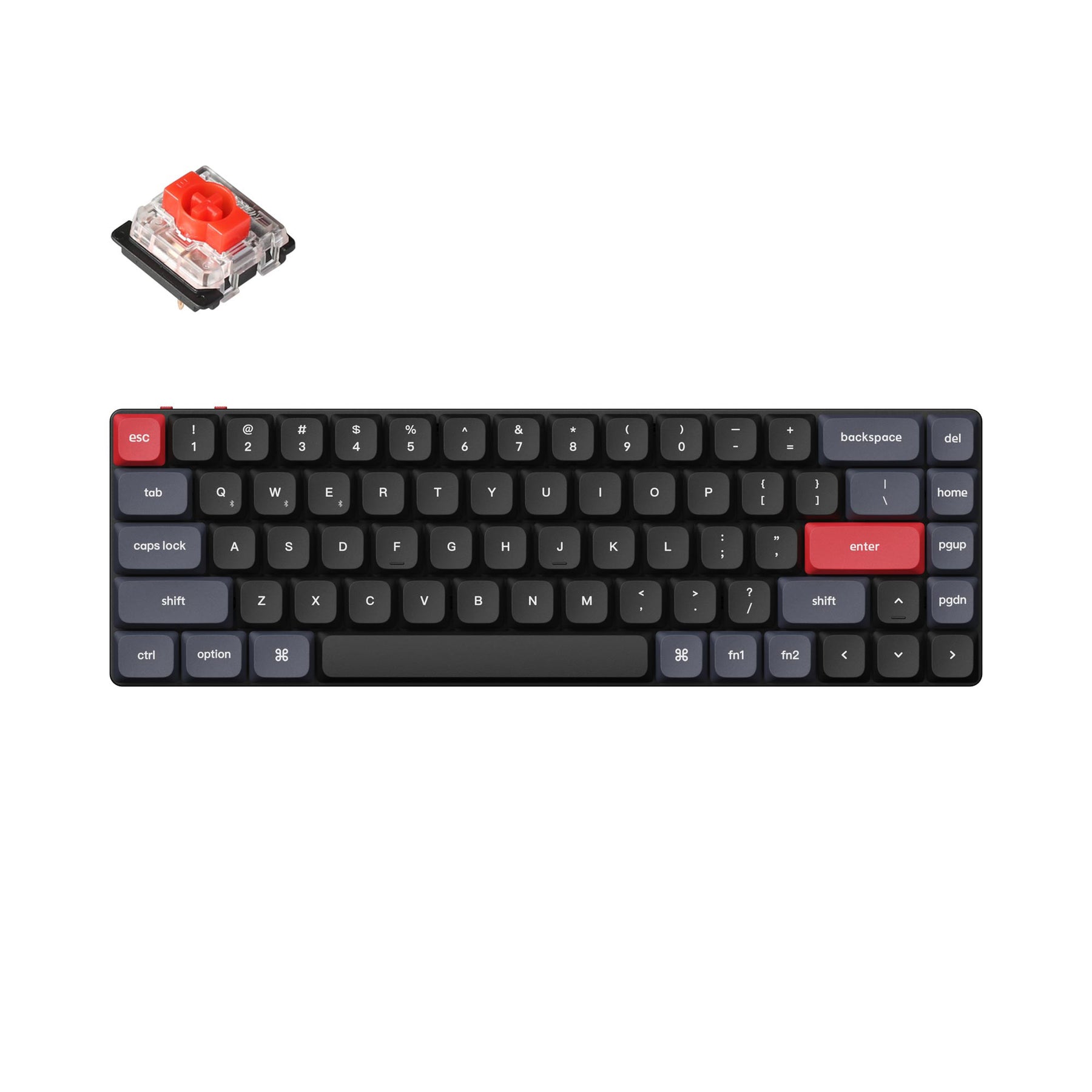 Keychron K7 Pro QMK/VIA Wireless Custom Mechanical Keyboard (US Layout)