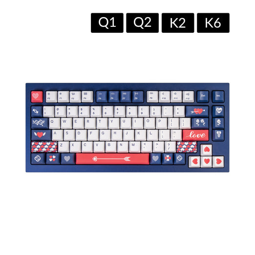 OEM Dye-Sub PBT Keycap Set - Love