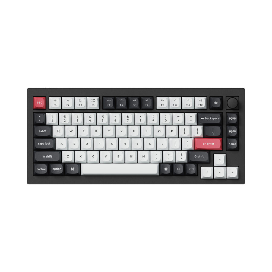 Keychron Q1 HE QMK Kabellose, individuell anpassbare Tastatur (US-Layout)