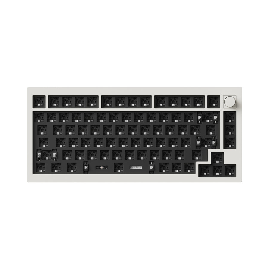Keychron Q1 Max QMK/VIA Kabellose, individuell anpassbare mechanische Tastatur (US-Layout)