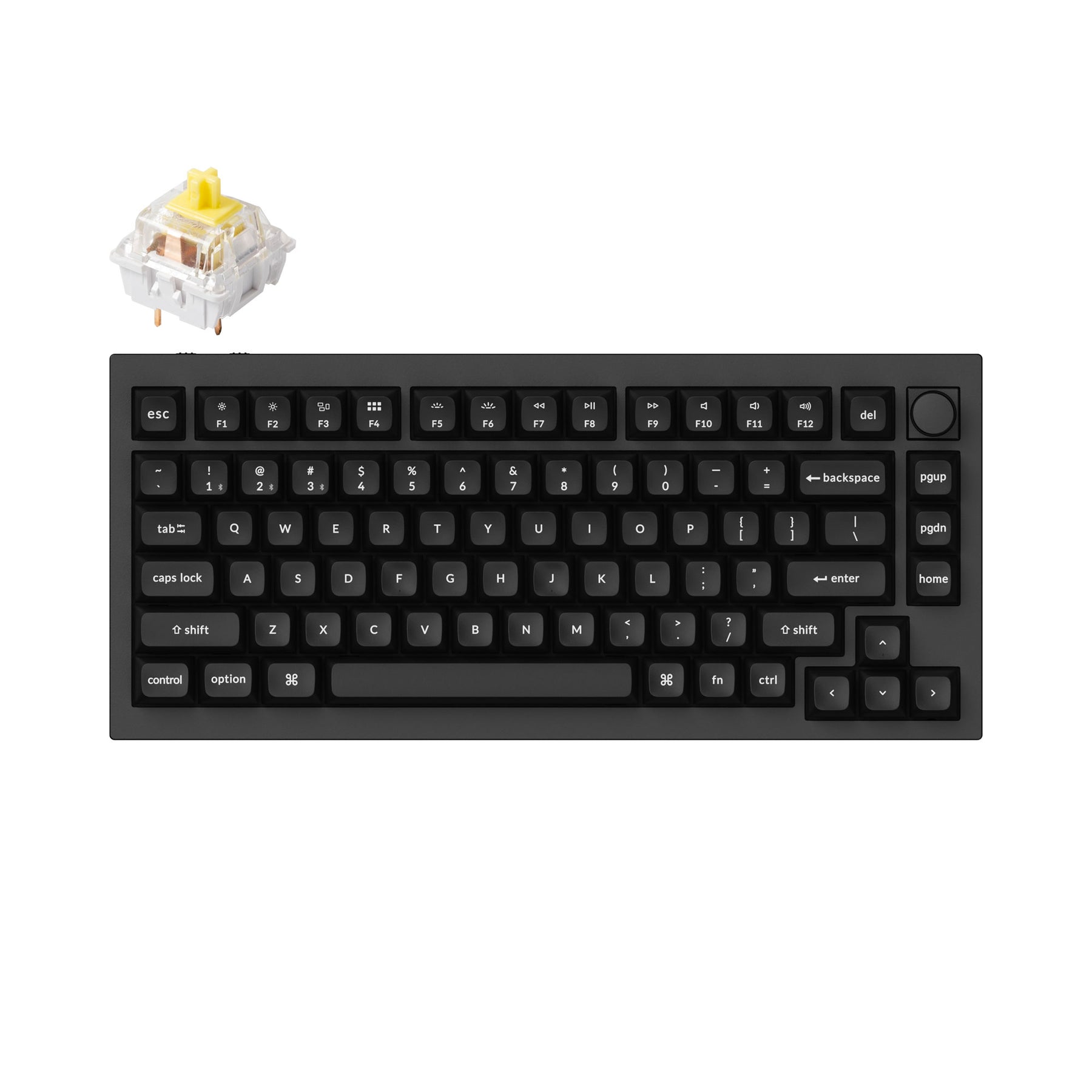 Keychron Q1 Pro QMK/VIA Wireless Custom Mechanical Keyboard (US Layout)