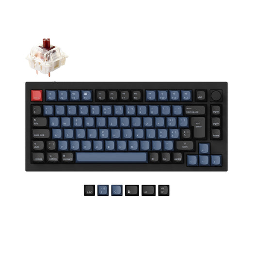 Keychron Q1 QMK Custom Mechanical Keyboard ISO Layout Collection